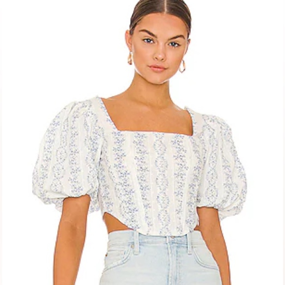 Saylor Puff Sleeve Top